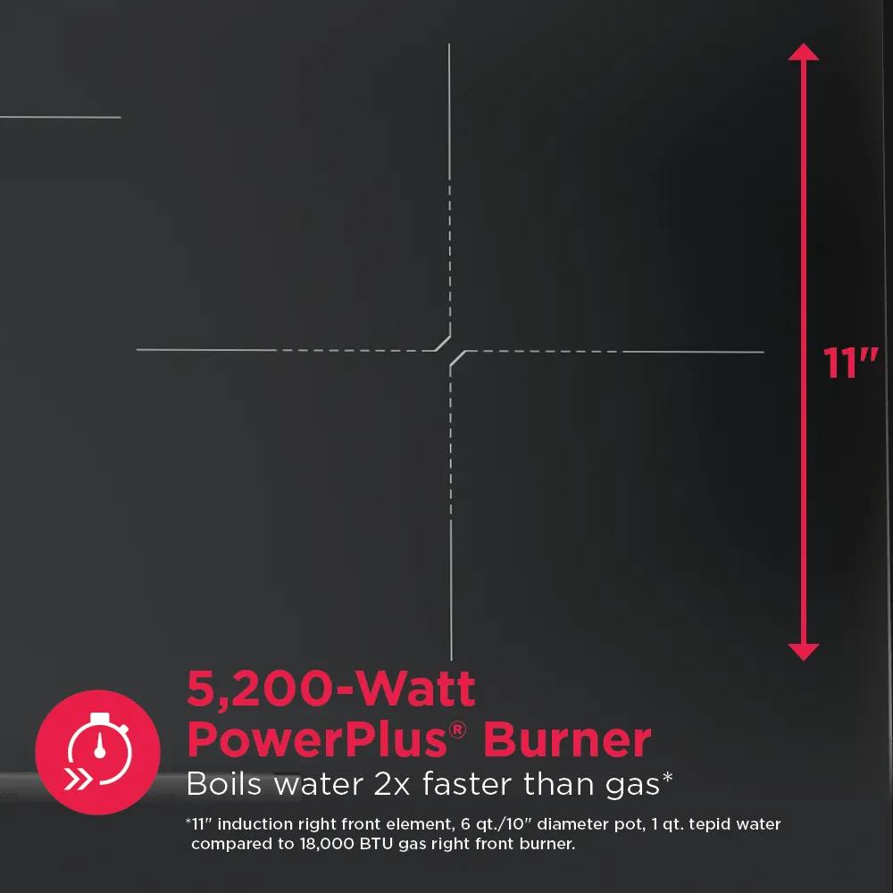 Frigidaire Professional 36" Induction Cooktop with Bridge Element &amp; EvenTemp, Smudge-Proof Stainless Steel