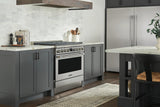 Frigidaire Professional 36" Freestanding Dual-Fuel Range with Dual-Fan Convection, 6 Burners, 4.4 Cu. Ft., Smudge-Proof Stainless Steel - PCFD3670AF