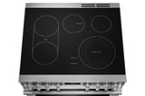 Frigidaire Professional 30" Slide-In Electric Range with Total Convection &amp; Air Fry, 6.2 Cu. Ft., Smudge-Proof Stainless Steel - PCFE3080AF