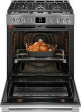 Frigidaire Professional Stainless Steel 30" Gas Range with No Preheat + Air Fry - (PCFG3080AF)