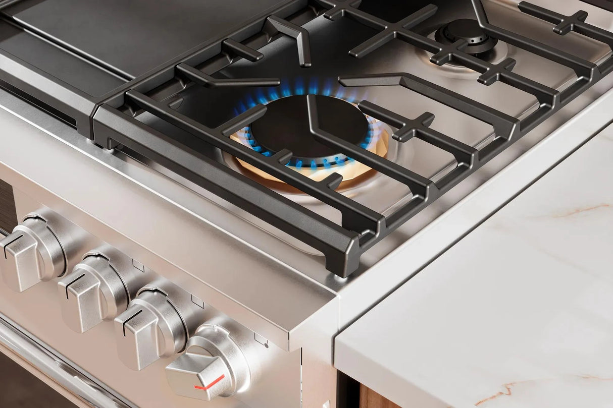 Frigidaire Professional Stainless Steel 30" Gas Range with No Preheat + Air Fry - (PCFG3080AF)