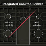 Frigidaire Professional Stainless Steel 30" Gas Range with No Preheat + Air Fry - (PCFG3080AF)