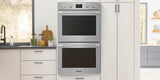 Frigidaire Professional 30" Double Electric Wall Oven with Total Convection &amp; Air Fry, 10.6 Cu. Ft., Smudge-Proof Stainless Steel - PCWD3080AF