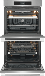 Frigidaire Professional 30" Double Electric Wall Oven with Total Convection &amp; Stone-Baked Pizza Mode, 10.6 Cu. Ft., Smudge-Proof Stainless Steel - PCWD3085AF