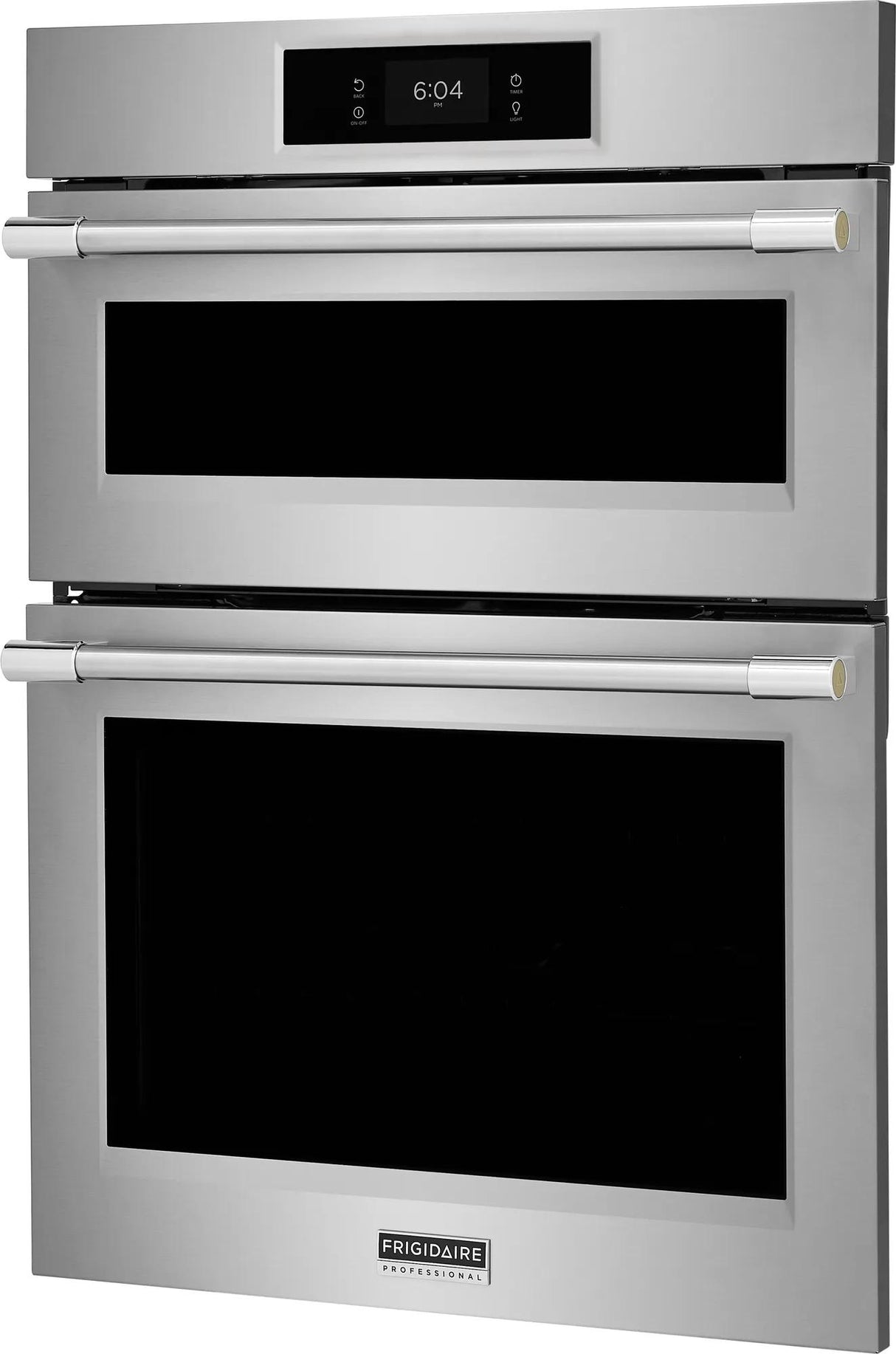 Frigidaire Professional 30" Electric Wall Oven &amp; Microwave Combination with Total Convection &amp; Air Fry, Smudge-Proof Stainless Steel - PCWM3080AF