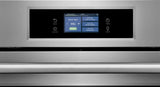 Frigidaire Professional 30" Electric Wall Oven &amp; Microwave Combination with Total Convection &amp; Air Fry, Smudge-Proof Stainless Steel - PCWM3080AF