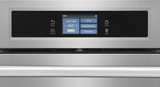 Frigidaire Professional 30" Single Electric Wall Oven with Total Convection &amp; Stone-Baked Pizza Mode, 5.3 Cu. Ft., Smudge-Proof Stainless Steel - PCWS3085AF