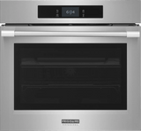 Frigidaire Professional 30" Single Electric Wall Oven with Total Convection &amp; Stone-Baked Pizza Mode, 5.3 Cu. Ft., Smudge-Proof Stainless Steel - PCWS3085AF