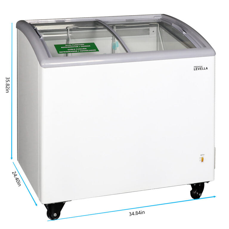 5.9 ft³ Showcase Freezer