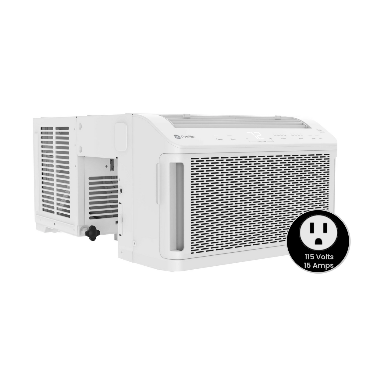 GE Profile ClearView(TM) ENERGY STAR(R) 10,300 BTU Inverter Smart Ultra Quiet Window Air Conditioner for Medium Rooms up to 450 sq. ft. - (PHNT10CC)