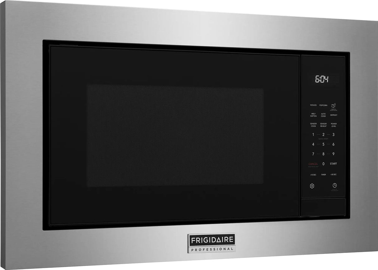 Frigidaire Professional 2.2 Cu. Ft. Built-In Microwave with Sensor Cook, Smudge-Proof Stainless Steel