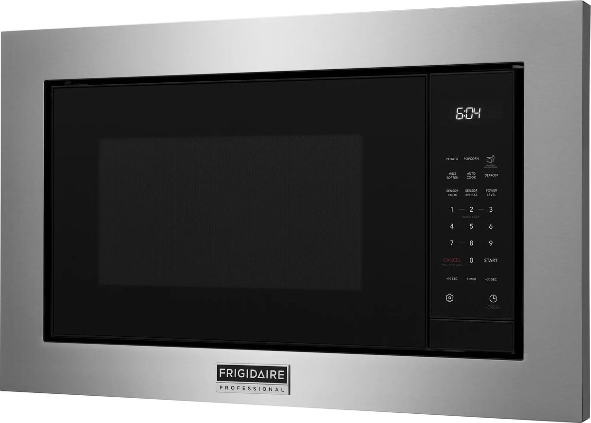 Frigidaire Professional 2.2 Cu. Ft. Built-In Microwave with Sensor Cook, Smudge-Proof Stainless Steel