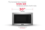 Frigidaire Professional 2.2 Cu. Ft. Built-In Microwave with Sensor Cook, Smudge-Proof Stainless Steel