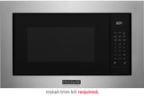 Frigidaire Professional 2.2 Cu. Ft. Built-In Microwave with Sensor Cook, Smudge-Proof Stainless Steel