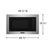 Frigidaire Professional 2.2 Cu. Ft. Built-In Microwave with Sensor Cook, Smudge-Proof Stainless Steel