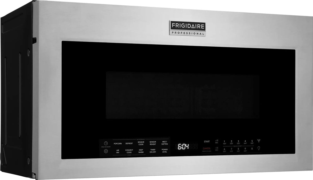 Frigidaire Professional 1.9 Cu. Ft. Over-the-Range Microwave with Air Fry &amp; Convection, Smudge-Proof Stainless Steel