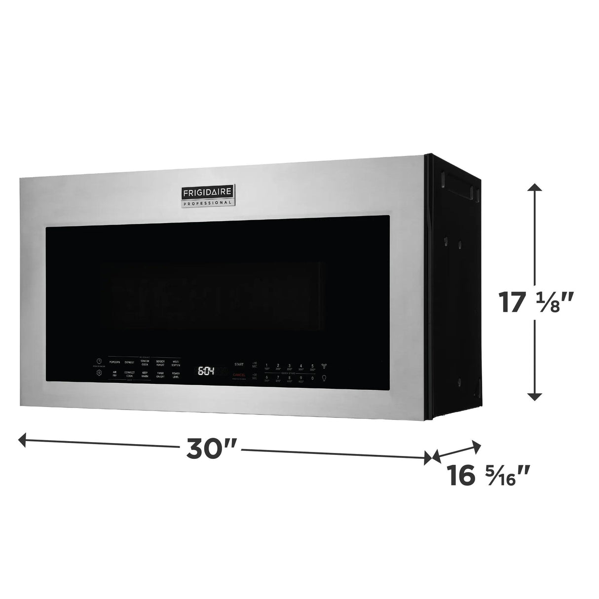 Frigidaire Professional 1.9 Cu. Ft. Over-the-Range Microwave with Air Fry &amp; Convection, Smudge-Proof Stainless Steel