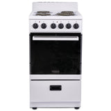 20" 4 Burners Freestanding Electric Stove