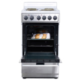 24" 4 Burners Freestanding Electric Stove