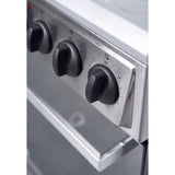 24" 4 Burners Freestanding Electric Stove