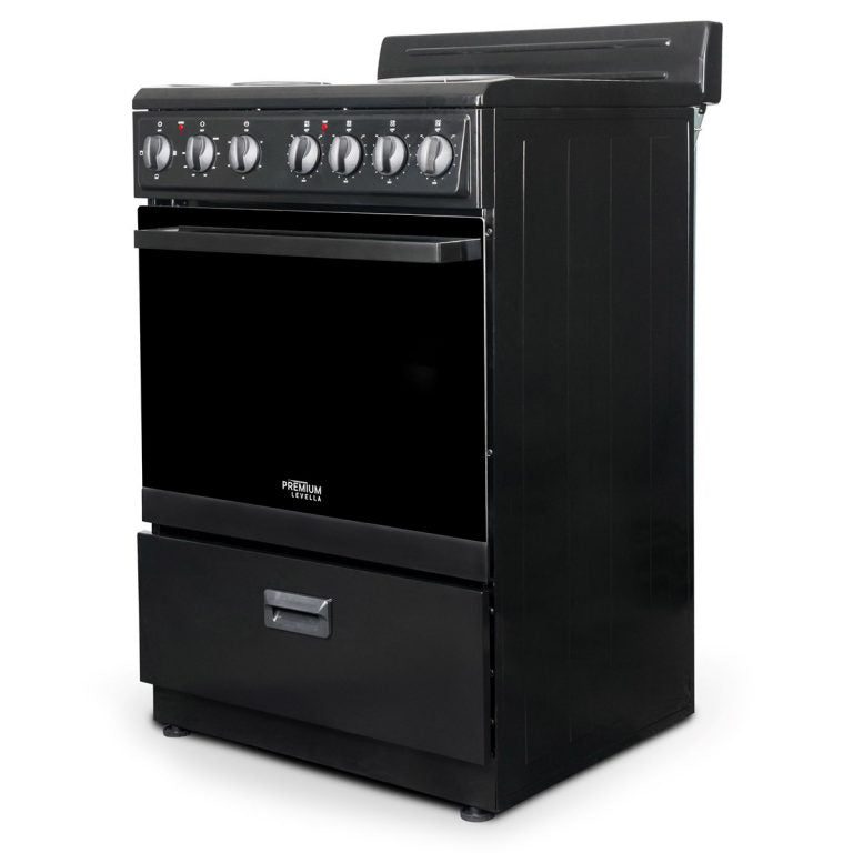 24" 4 Burners Freestanding Electric Stove