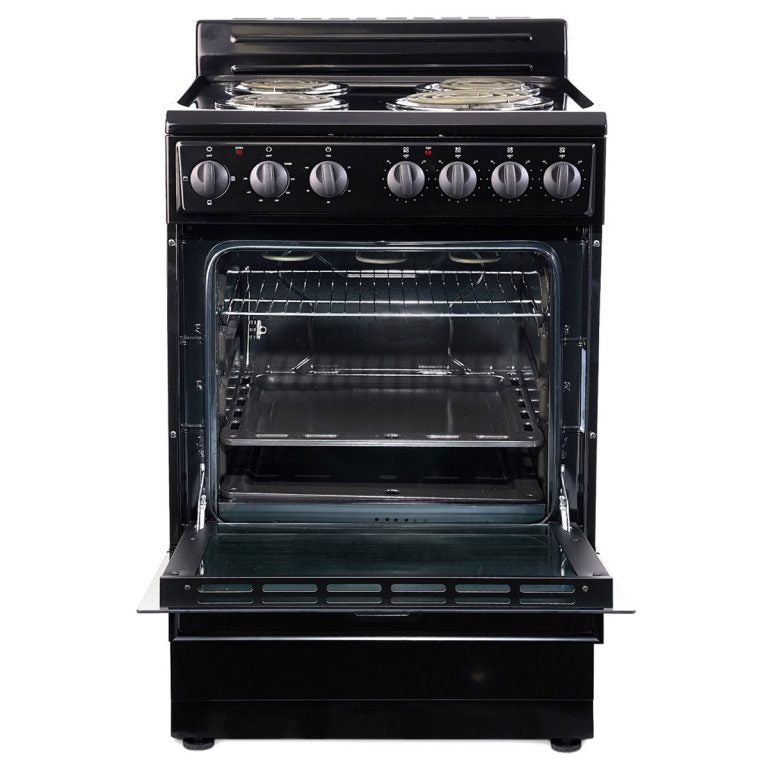 24" 4 Burners Freestanding Electric Stove