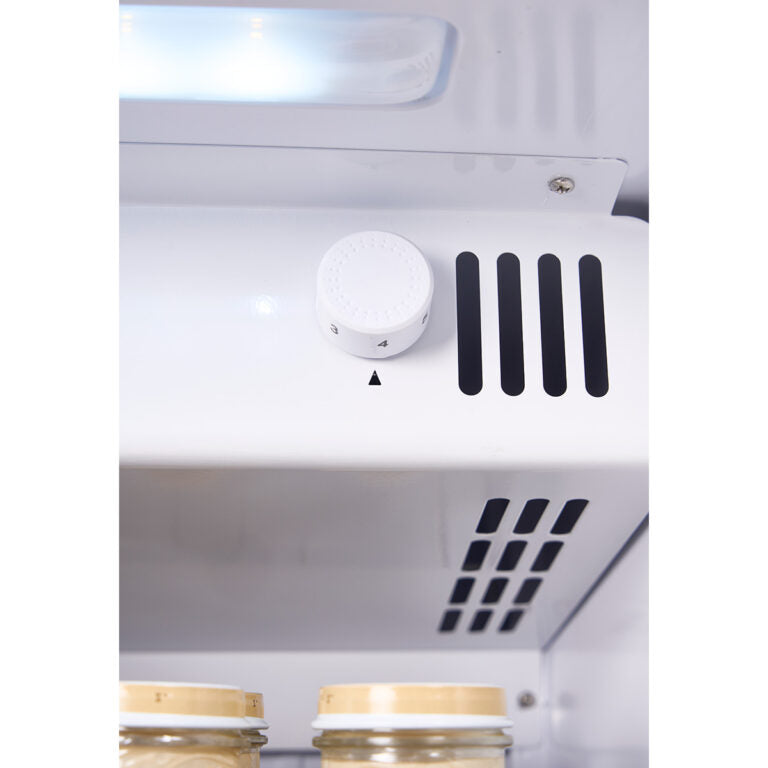 PRF657DX Single Glass Door Merchandiser Refrigerator -Beverage Display Cooler-6.5 cu ft-Black