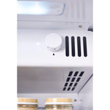 PRF657DX Single Glass Door Merchandiser Refrigerator -Beverage Display Cooler-6.5 cu ft-Black