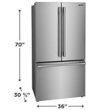 Frigidaire Professional PRFG2383AF – dimensions