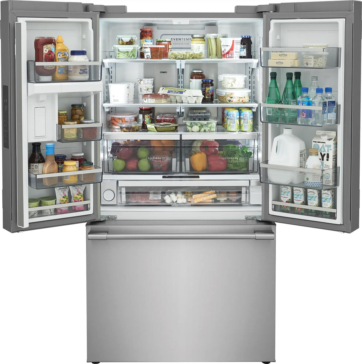 Frigidaire Professional PRFG2383AF – doors open, loaded