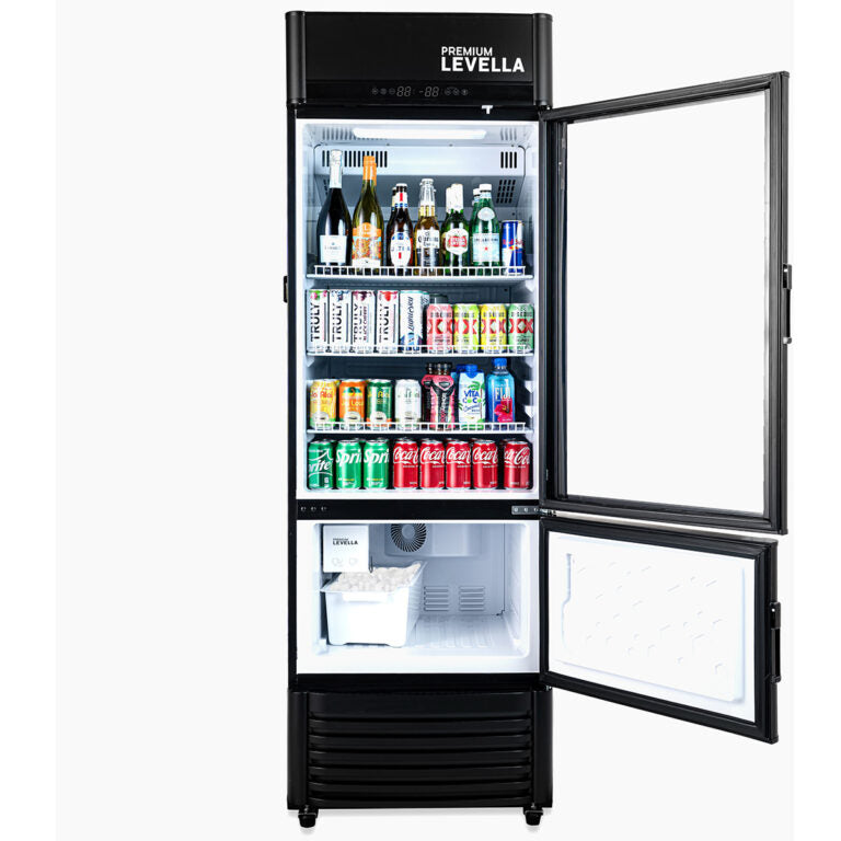 12.5 Cu. Ft. Single Door Display Refrigerator with Automatic Ice Maker