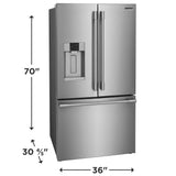 Frigidaire Professional PRFS2883AF – dimensions