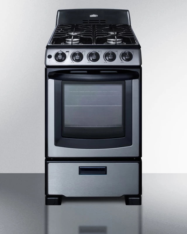 20" Wide Gas Range - (PRO201SS)