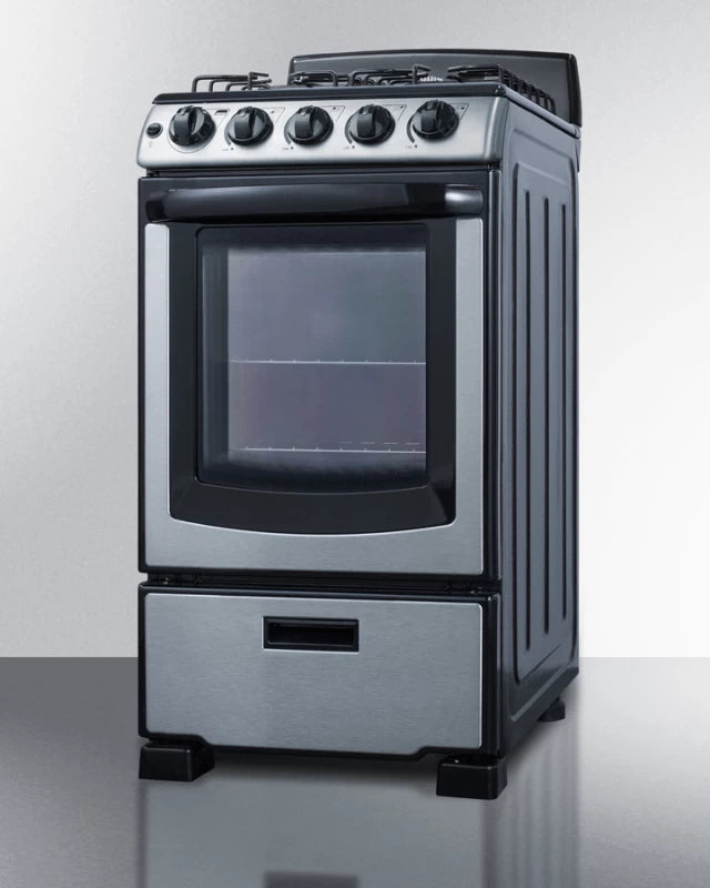 20" Wide Gas Range - (PRO201SS)