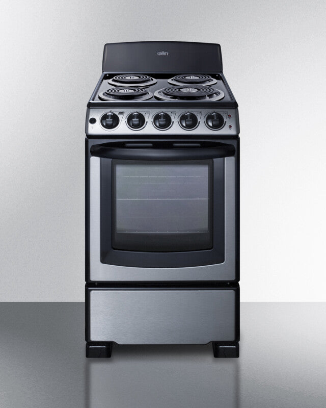 20" Wide Electric Coil Range - (PROEL20SS)