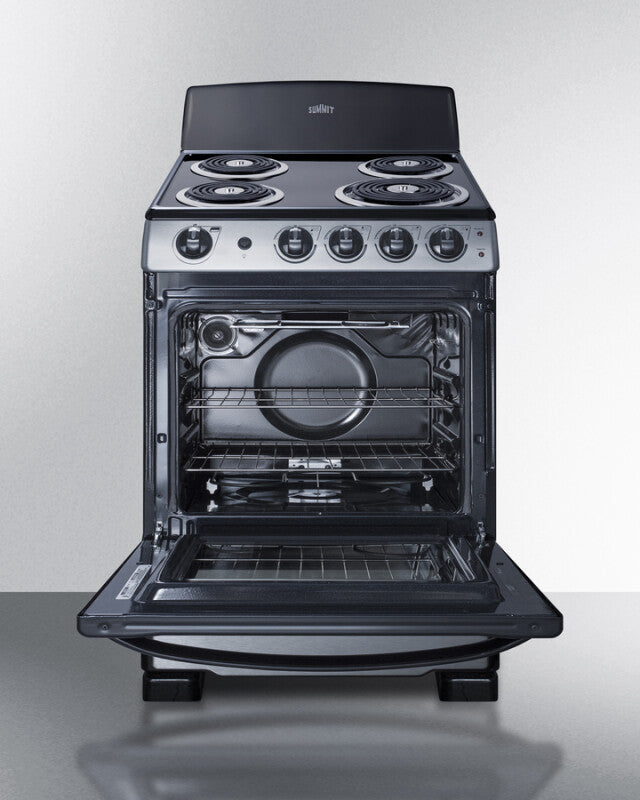 24" Wide Electric Coil Range - (PROEL24SS)