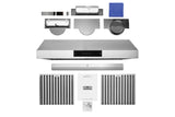 UC-PS18 30"/36" Under Cabinet Range Hood - Ducted