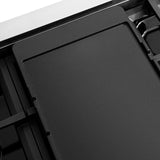 ZLINE 48 in. 6.7 cu. ft. Paramount Dual Fuel Range with 8 Burner DuoPro™ Cooktop and Dual Ovens in Stainless Steel (PSDR48) - (PSDR48) -