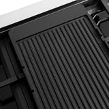 ZLINE 48 in. 6.7 cu. ft. Paramount Dual Fuel Range with 8 Burner DuoPro™ Cooktop and Dual Ovens in Stainless Steel (PSDR48) - (PSDR48) -