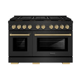 Autograph Edition 48 in. 6.7 cu. ft. Paramount Dual Fuel Range with 8 Burner DuoPro™ Cooktop and Dual Ovens - (PSDRBZ48CB) -