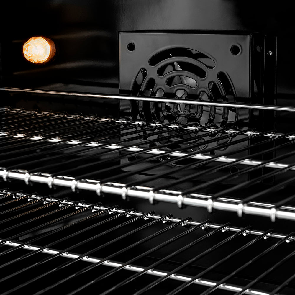 ZLINE 36 in. 5.2 cu. ft. Paramount Dual Fuel Range with 6 Burner DuoPro™ Cooktop and Electric Convection Oven in Satin Stainless Steel (PSDRS-36) - (PSDRS36) -