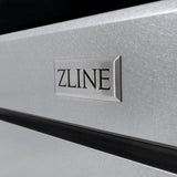 ZLINE Autograph Edition 30 in. 4.2 cu. ft. Paramount Dual Fuel Range with 4 Burner DuoPro™ Cooktop and Electric Convection Oven in Satin Stainless Steel and Matte Black Accents (PSDRSZ-30-MB) - (PSDRSZ30MB) -