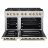 Autograph Edition 48 in. 6.7 cu. ft. Paramount Dual Fuel Range with 8 Burner DuoPro™ Cooktop and Dual Ovens - (PSDRZ48CB) -