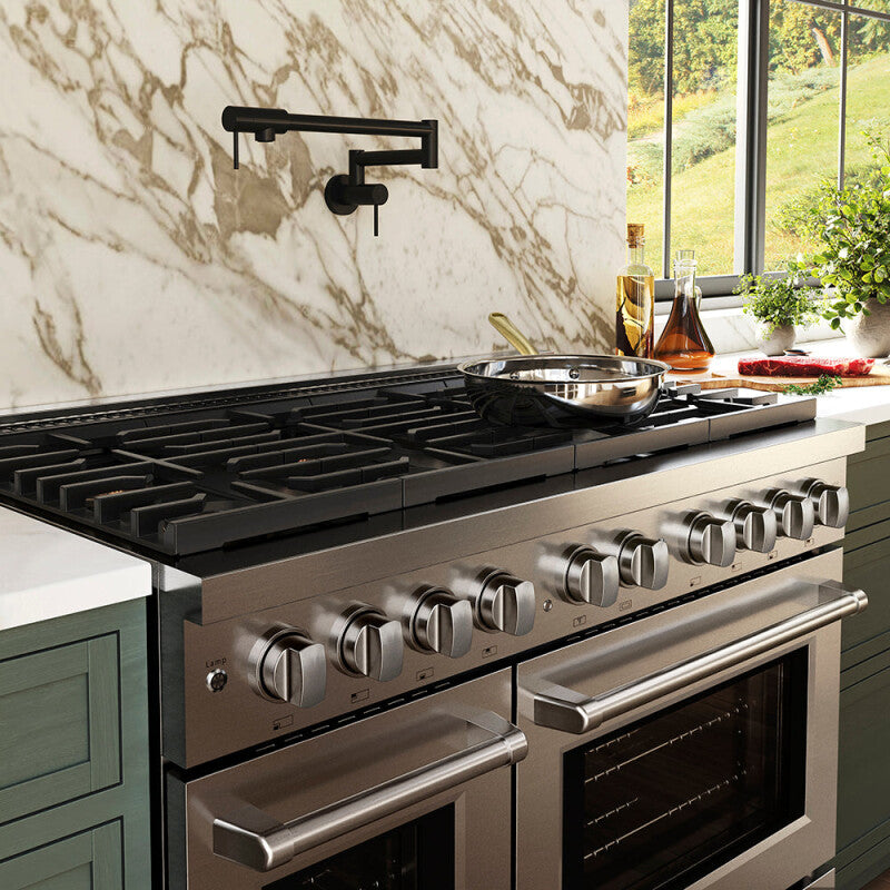 48 in. 6.7 cu. ft. Paramount Gas Range with 8 Burner DuoPro™ Cooktop and Dual Ovens - (PSGR48) -