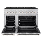 48 in. 6.7 cu. ft. Paramount Gas Range with 8 Burner DuoPro™ Cooktop and Dual Ovens - (PSGR48) -
