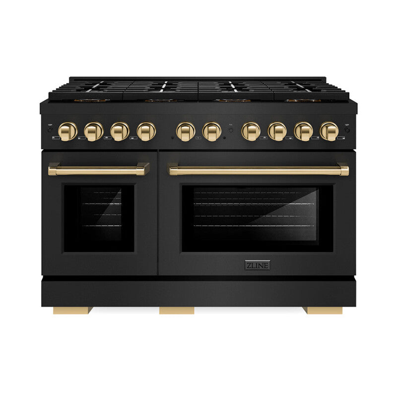Autograph Edition 48 in. 6.7 cu. ft. Paramount Gas Range with 8 Burner DuoPro™ Cooktop and Dual Ovens - (PSGRBZ48G) -