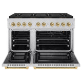Autograph Edition 48 in. 6.7 cu. ft. Paramount Gas Range with 8 Burner DuoPro™ Cooktop and Dual Ovens - (PSGRZ48CB) -