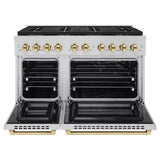 Autograph Edition 48 in. 6.7 cu. ft. Paramount Gas Range with 8 Burner DuoPro™ Cooktop and Dual Ovens - (PSGRZ48G) -