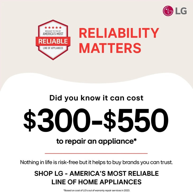 LG SIGNATURE WDP8P laundry pedestal detail view