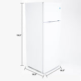 7.4 cu. ft. Apartment Size Refrigerator - (RA7306WT) - AVANTI